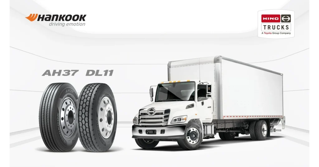 Hankook Tire and Hino Truck